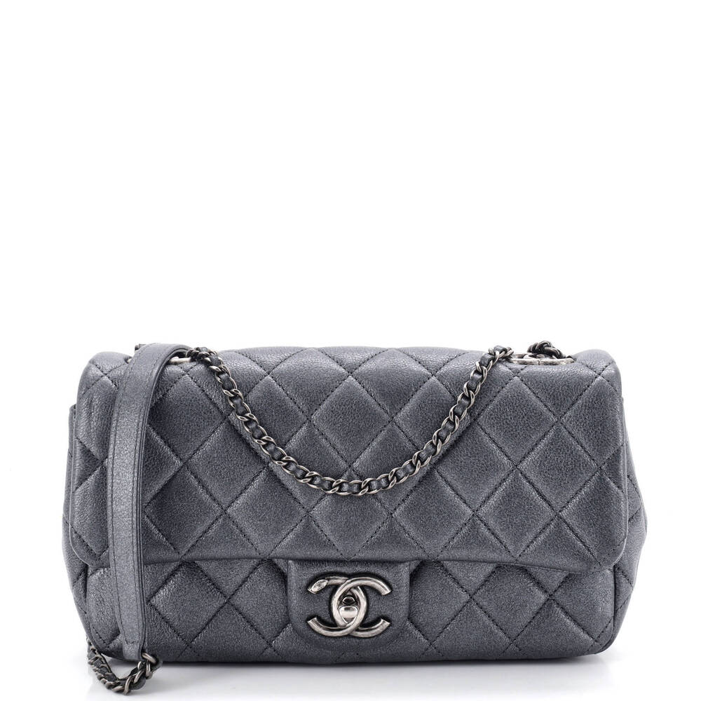 Chanel Medium Paris-Salzburg Flap Bag Quilted Iridescent Calfskin